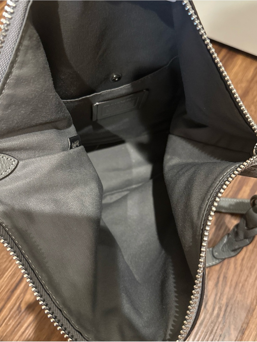 COACH Abbey duffle bag F31507 Grey- EXCELLENT CONDTION - Picture 7 of 7